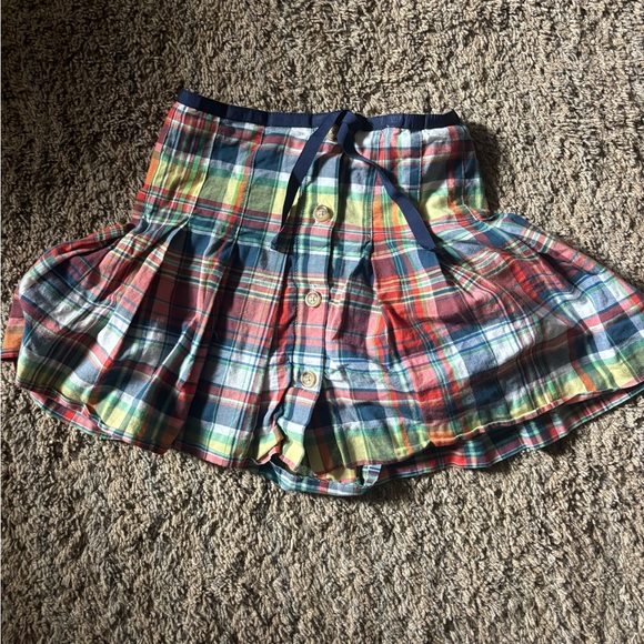 Polo by Ralph Lauren Colorful Plaid Skirt - Picture 1 of 2